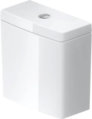 Duravit Réservoir de chasse Balcoon en céramique 175x350x360mm, Blanc HG, DuraShield, 4,5/3l, Double chasse, Raccordement d'eau en bas/G 3/8"