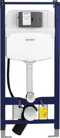 Élément d'installation pour WC en construction sèche Duravit DuraSystem 500x1150x126mm, réglable en hauteur 200mm, commande de chasse avant, 2/6l
