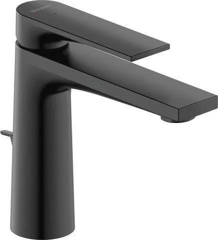 Duravit DU Tulum by Starck mitigeur monocommande pour lavabo M FreshStart, avec tige de traction, noir mat