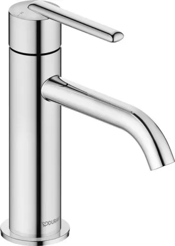 Duravit Mitigeur monocommande pour lavabo Balcoon S FreshStart, MinusFlow, chrome 4 l/min, levier, portée 123 mm, hauteur 172 mm