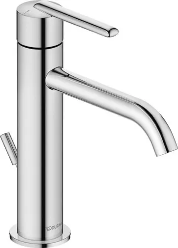 Mitigeur de lavabo Einhebel Balcoon Duravit DU Fresh Start, MinusFlow, avec tirette, chromé HG