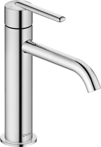 Duravit Balcoon Mitigeur monocommande pour lavabo M FreshStart, MinusFlow, chromé 4 l/min, levier, portée 138 mm, hauteur 197 mm