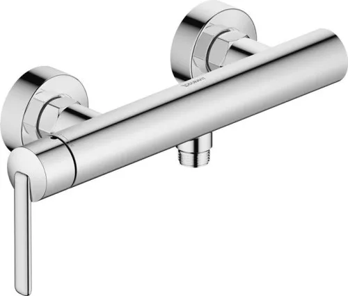 Duravit Mitigeur de douche monocommande à poser, chrome, 18,5 l/min, raccords S, 1/2"