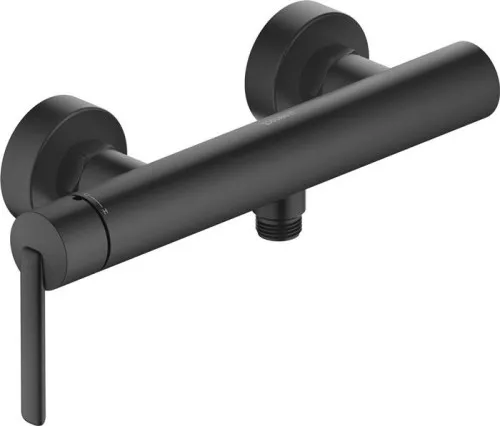 Duravit DU Balcoon, mitigeur de douche monocommande, pose apparente, finition noir mat