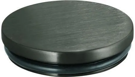 Couvercle Grohe, Hard Graphite brossé, 101277AL00