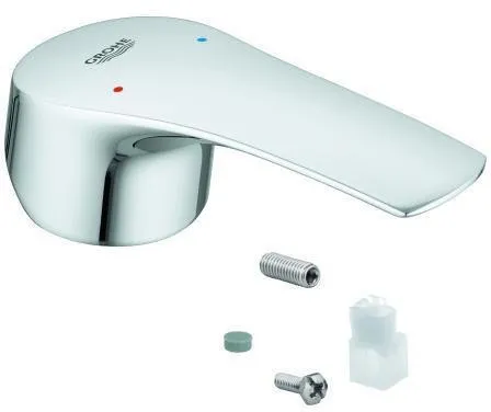 Levier Grohe pour Eurosmart, métal, noir mat, 485482430