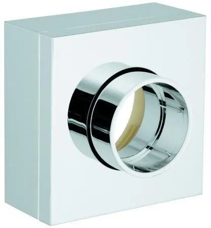 Grohe raccord en S avec silencieux et rosace à visser, 1/2" x 3/4", 70x70x33 mm, Cool Sunrise, 47824GL0