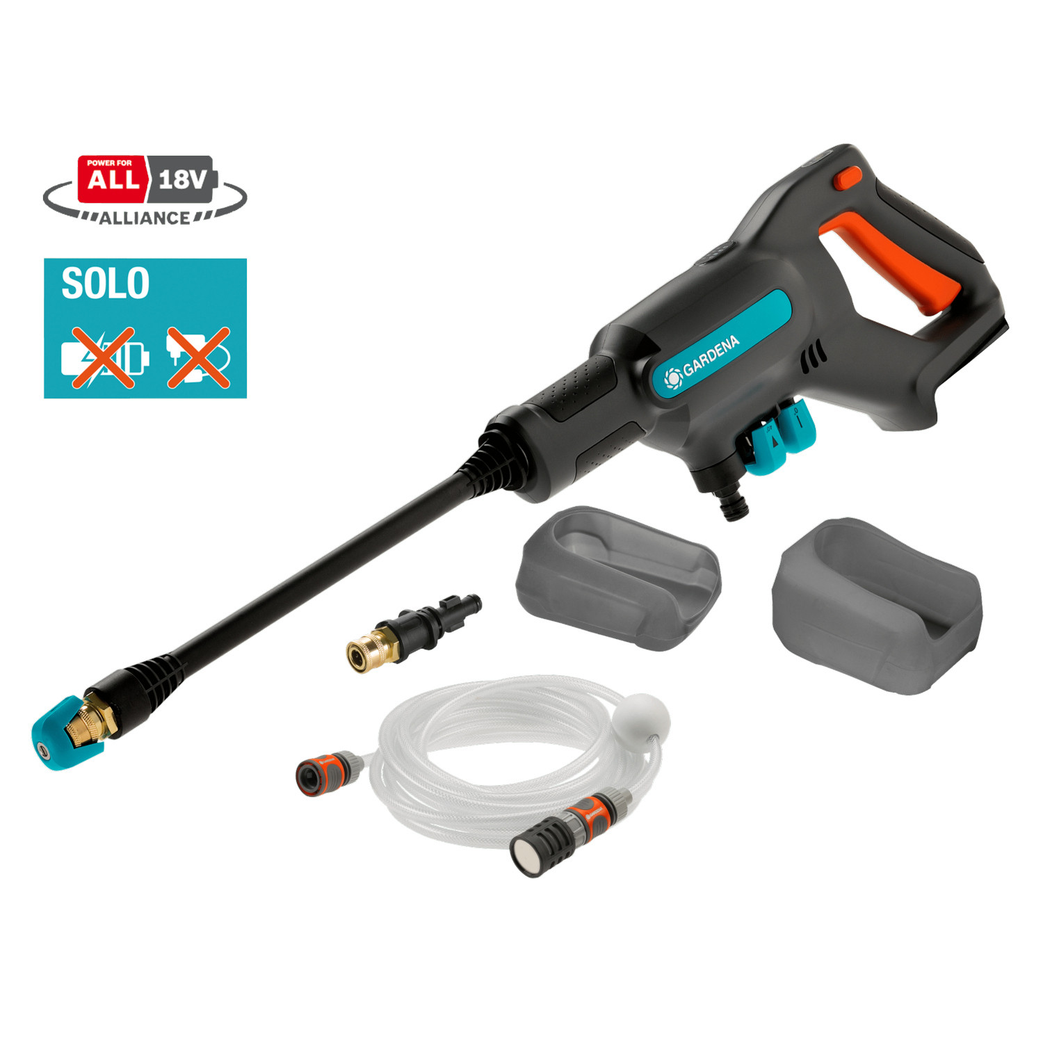Nettoyeur haute pression GARDENA AquaClean 24/18V P4A solo