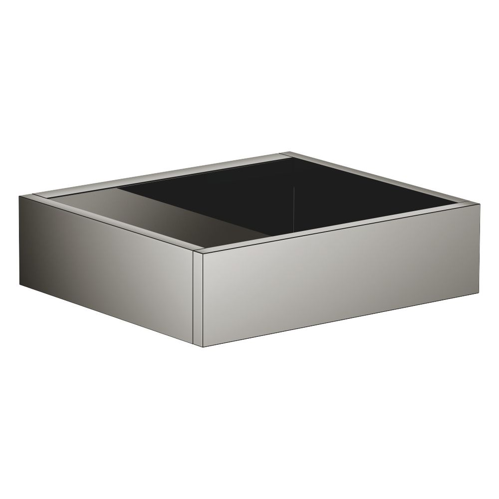 Support de rouleau de papier de rechange MEM Dark Chrome Dornbracht 132x35x116 mm