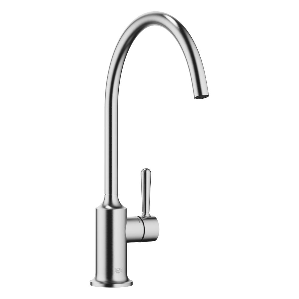 Mitigeur monocommande Vaia pour douchette professionnelle ou de cuisine, portée 241 mm, débit max. 7 l/min, chromé brossé (aspect acier inoxydable)