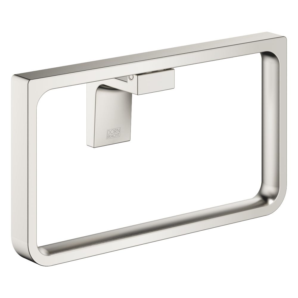 Anneau porte-serviette Dornbracht 220x128x66 mm, Plat brossé