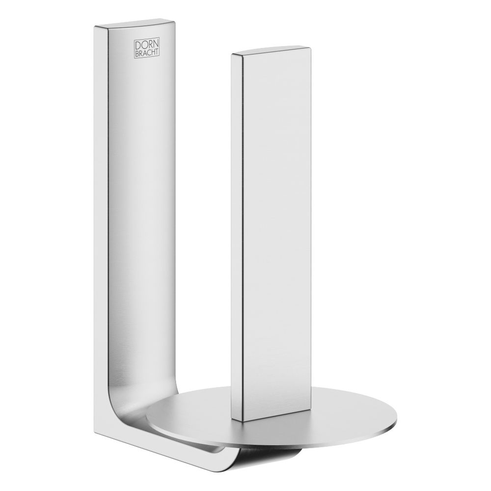 Support de rouleau de papier de rechange Dornbracht, 155x90x130 mm, entraxe 61 mm, chromé brossé