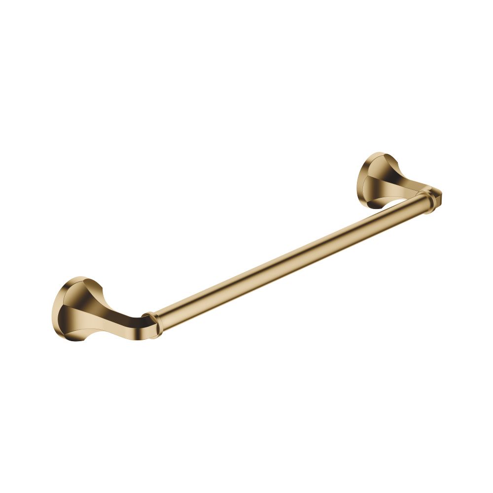 Porte-serviettes Dornbracht Madison entraxe 450 mm, laiton brossé foncé