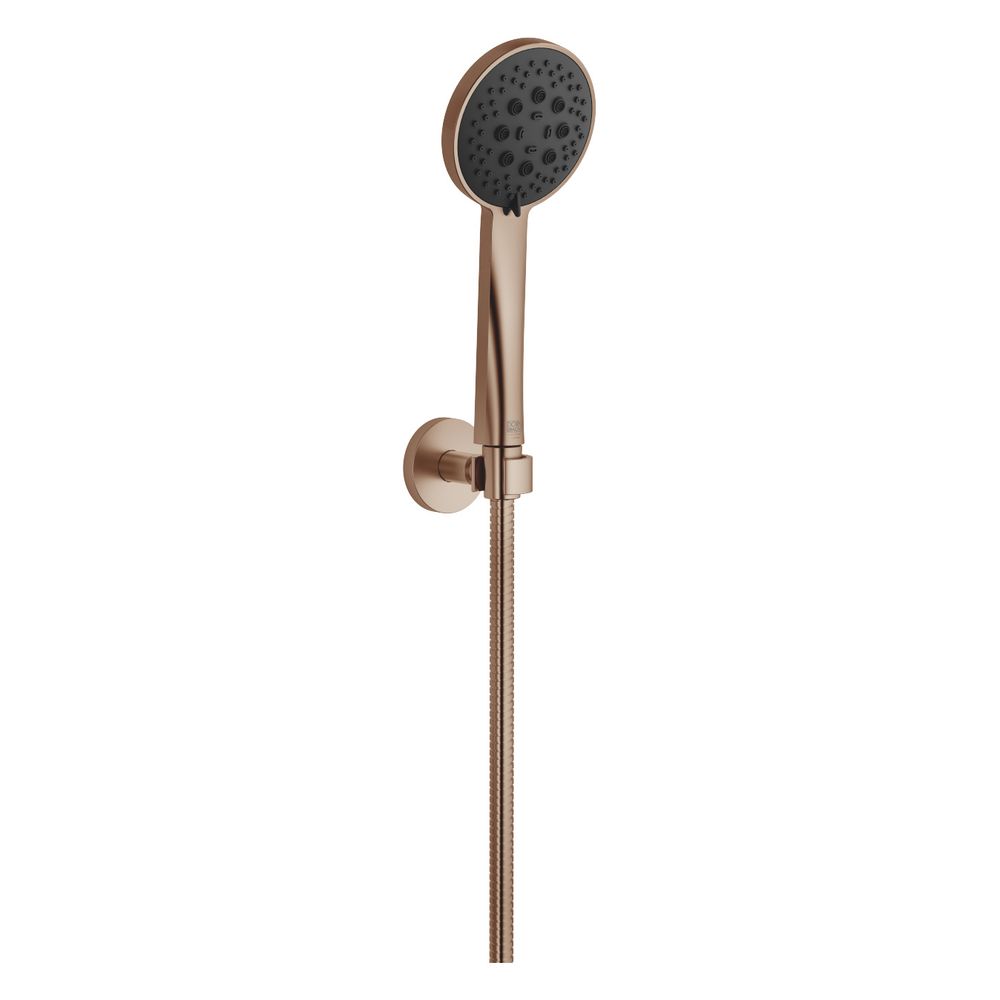 Pommeau de douche flexible Dornbracht Meta, finition bronze brossé PVD
