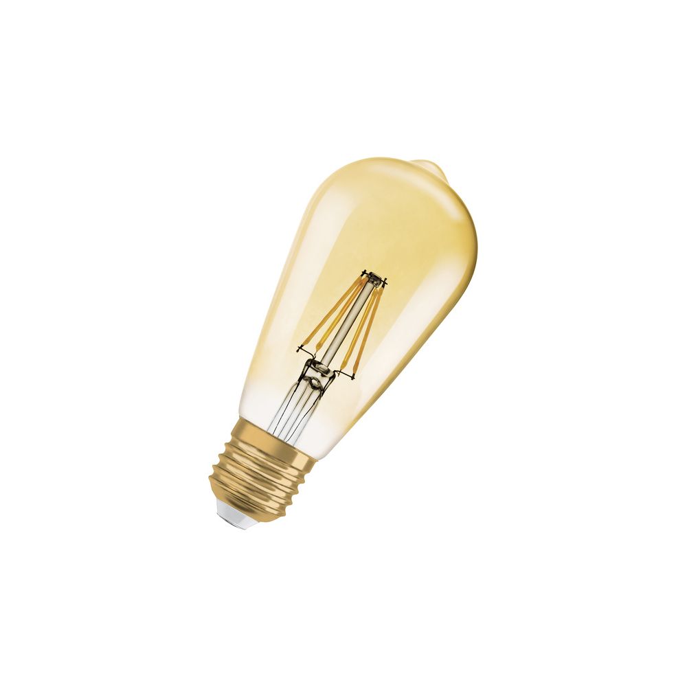 OSRAM Lampe LED Vintage E27 1906LED4W/824FGD