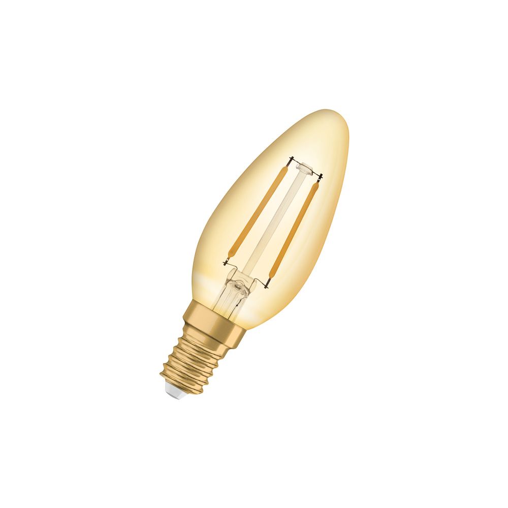 OSRAM LAMPE LED-Vintage - Lampe E14 1906LEDCLB22 2,5W 824