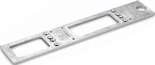 Plaque de montage Geze pour TS 4000/5000 - argent