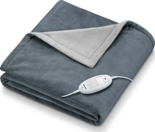 Couverture chauffante Beurer HD 75 gris foncé 100 W