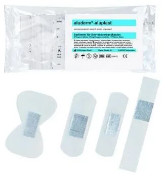 Bandage aluplast aluderm Fingerverband 1009152 DIN 13157 30 pièces/boîte — lot de 30 pièces