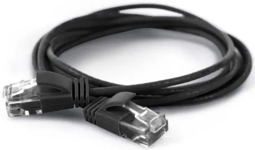 Câble de raccordement UTP Cat.6A Wantec sw 7321 noir 20,0 m
