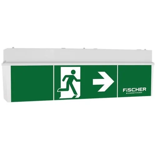 Fischer Luminaire de signalisation de secours LED ULUE83I2