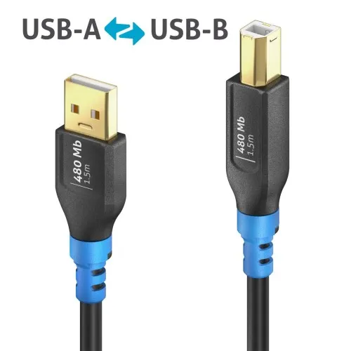 Câble USB 2.0 PureLink FlexInstall USB-A vers USB-B