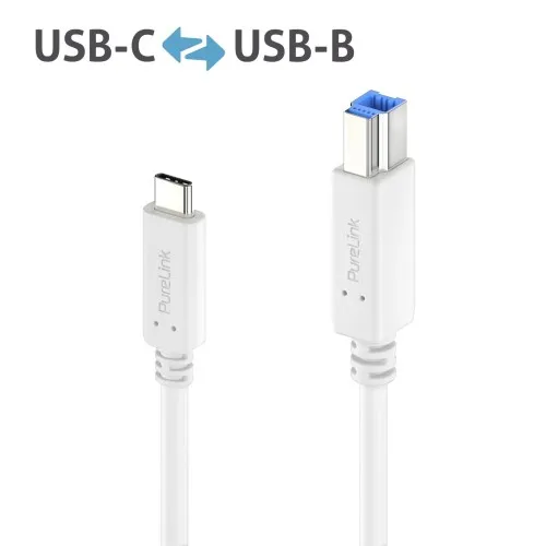Câble PureLink USB-C vers USB-B 2 m IS2310-020