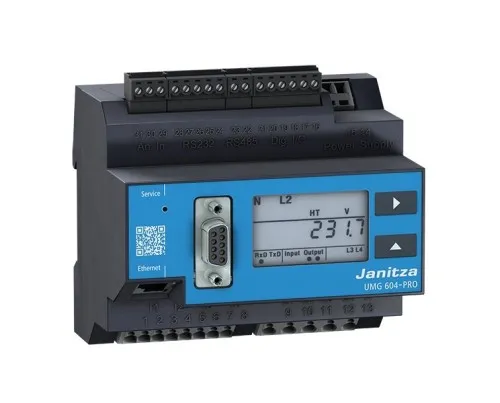 Analyseur de réseau Janitza Electronic UL UMG 604E-PRO 24V(UL)