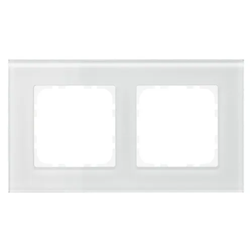 Cadre en verre 2 voies MDT technologies BE-GTR2W.01