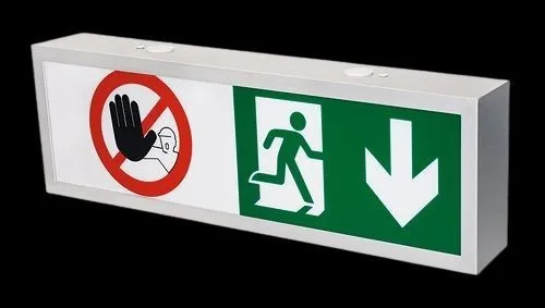 Lampe de signalisation de secours dynamique Duopt M CBS-T-W de H1 Solutions