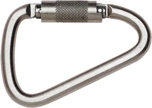 Crochet d'escalade Bergsteiger BS 25 TW L124xB79xD11 mm, galvanisé EN 362, classe B