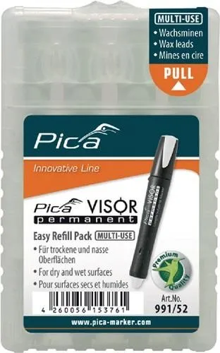 Pica Minenset Visor permanent 4x blanc - 991/52
