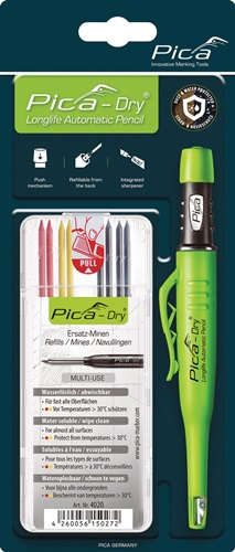 Pica-Dry Bundle Marker 3030 + jeu de mines de rechange 4020