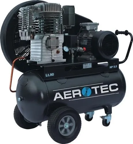 Aerotec Compresseur Aerotec 780-90 780 l/min 10 bar 4 kW 400 V 50 Hz 90 l