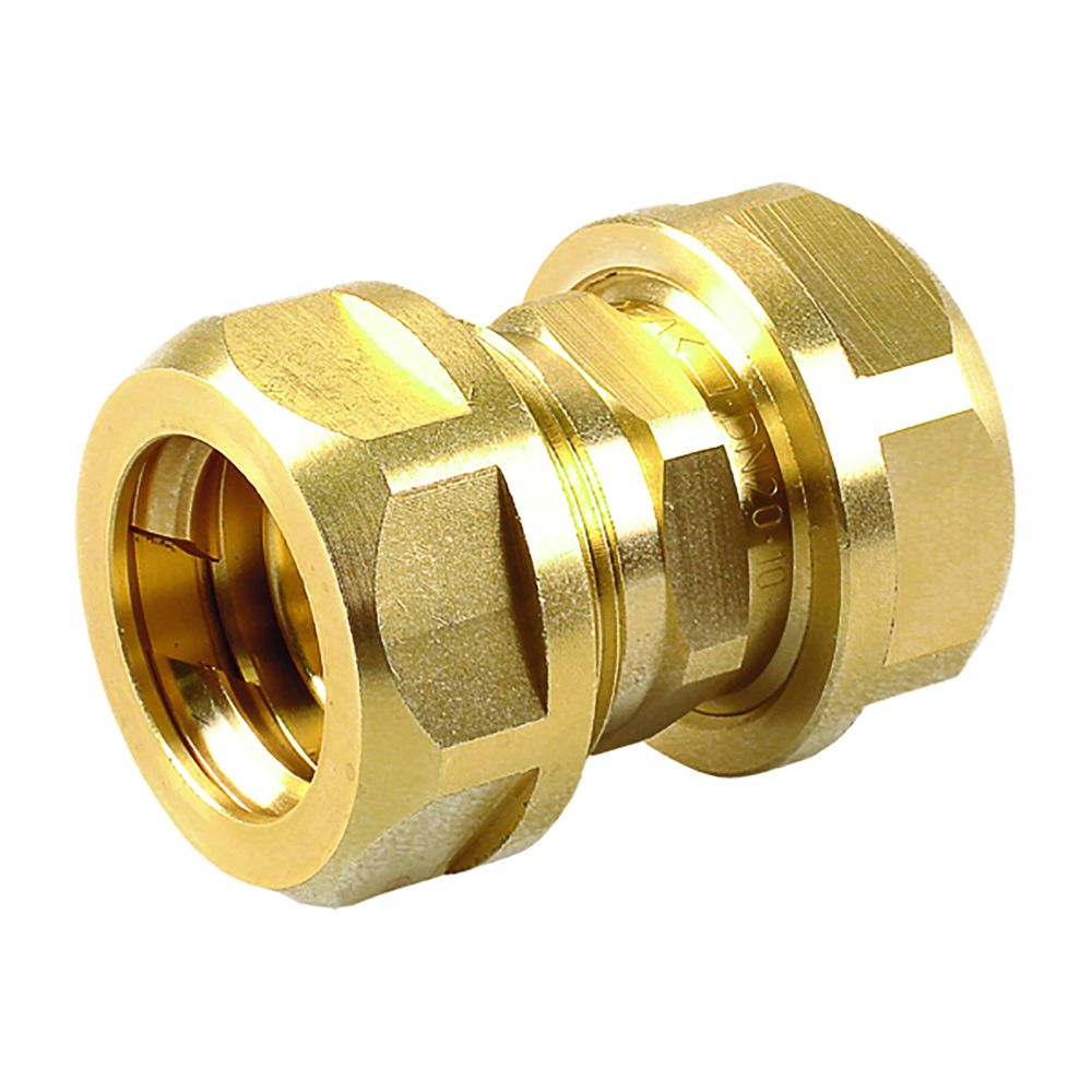 Raccord rapide pour tube ondulé Citrin Solar DN 16, laiton