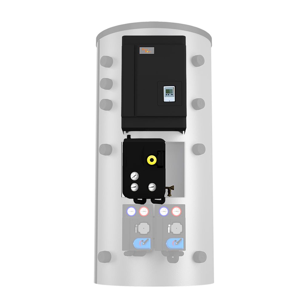 Citrin Solar Kit de montage pour ballon Fresh, incluant BWM F35-VA et station solaire