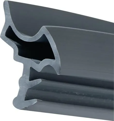Bande de porte Ellen K2378 L.5m à emboîter W-PVC noir gris
