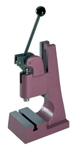 Presse à levier manuelle Berg & Schmid HK 500 Force de pression 5,0 kN Course 40mm Hauteur de travail 60-150mm