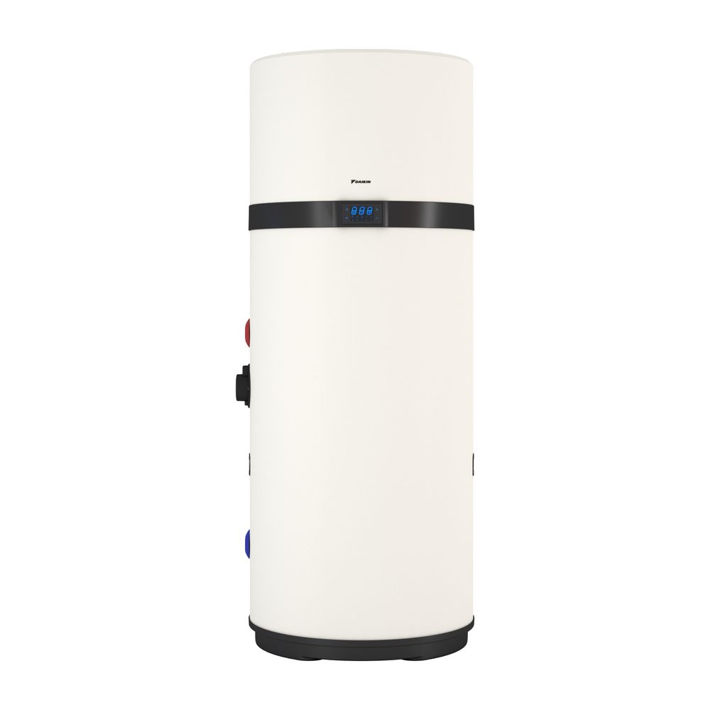 Pompe à chaleur eau chaude Daikin Altherma M HW 260, 1,6 kW (bivalence Monobloc), 1,5 kW résistance électrique, ballon intégré 260 L, R134a