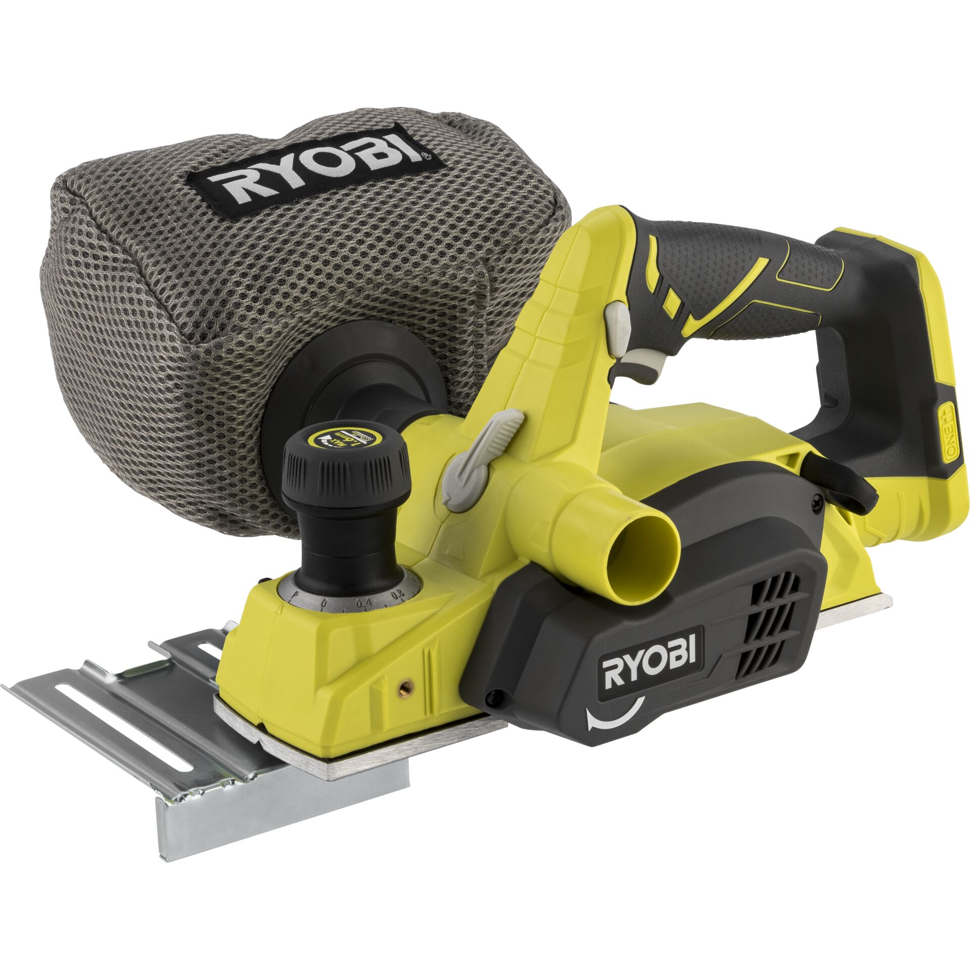 Rabot à batterie Ryobi 18 V ONE+ R18PL-0, largeur de rabotage 82 mm, sans batterie ni chargeur