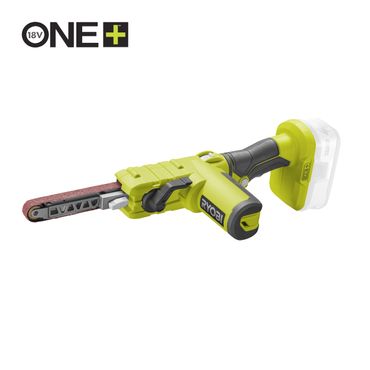 Ponceuse à bande à batterie Ryobi 18 V ONE+ R18PF-0, largeur de ponçage 13 mm, sans batterie ni chargeur