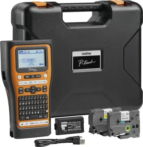 Imprimante d'étiquettes Brother P-touch PT-E560BTVP transfert thermique, 180 ppp, jusqu'à 30 mm/s