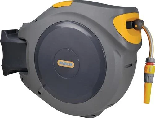 Support de tuyau d'arrosage auto-enroulant 20, largeur 65,5 cm, profondeur 26 cm