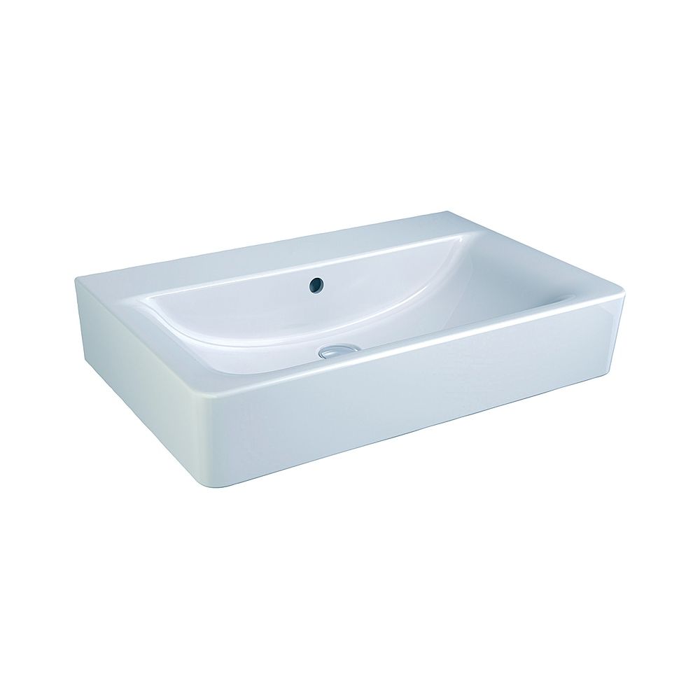 Ideal Standard Waschtisch Connect Cube, sans trou de robinet avec trop-plein 600x460x175mm, Blanc