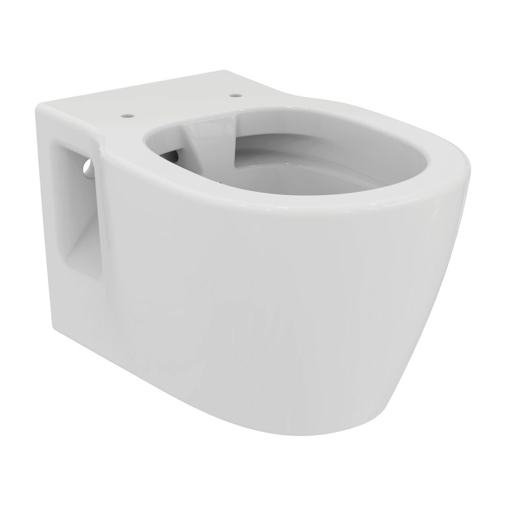 WC suspendu Ideal Standard Connect, sans rebord, 360x540x340 mm, Blanc avec Ideal Plus