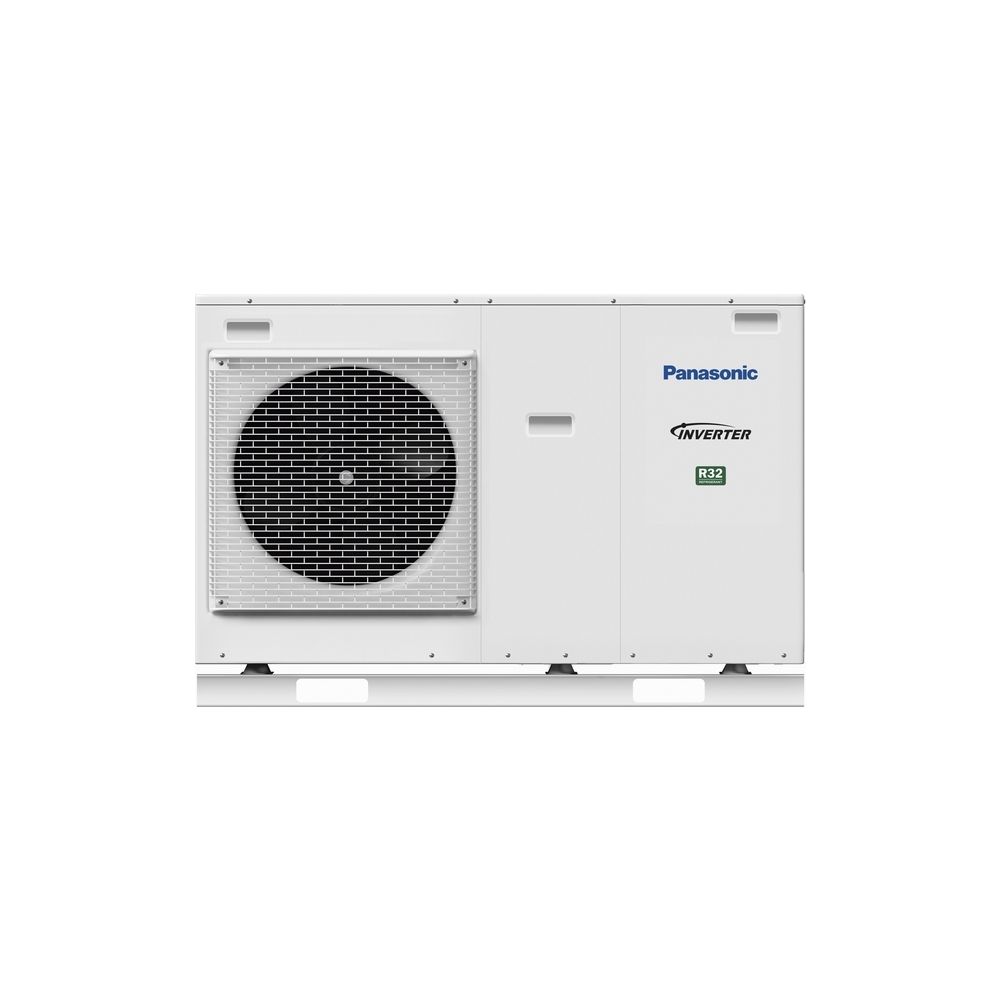 Pompe à chaleur air-eau monobloc Panasonic J-Serie unité extérieure R32, 7,0 kW, 230V, WH-MDC07J3E5