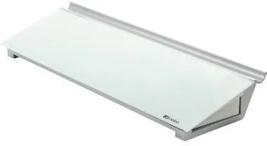 Tableau magnétique Nobo Memoboard Diamond 1905174 460x60x150 mm verre/aluminium blanc brillant