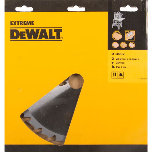 Lame de scie radiale EXTREME DEWALT pour scies stationnaires DT4202-QZ
