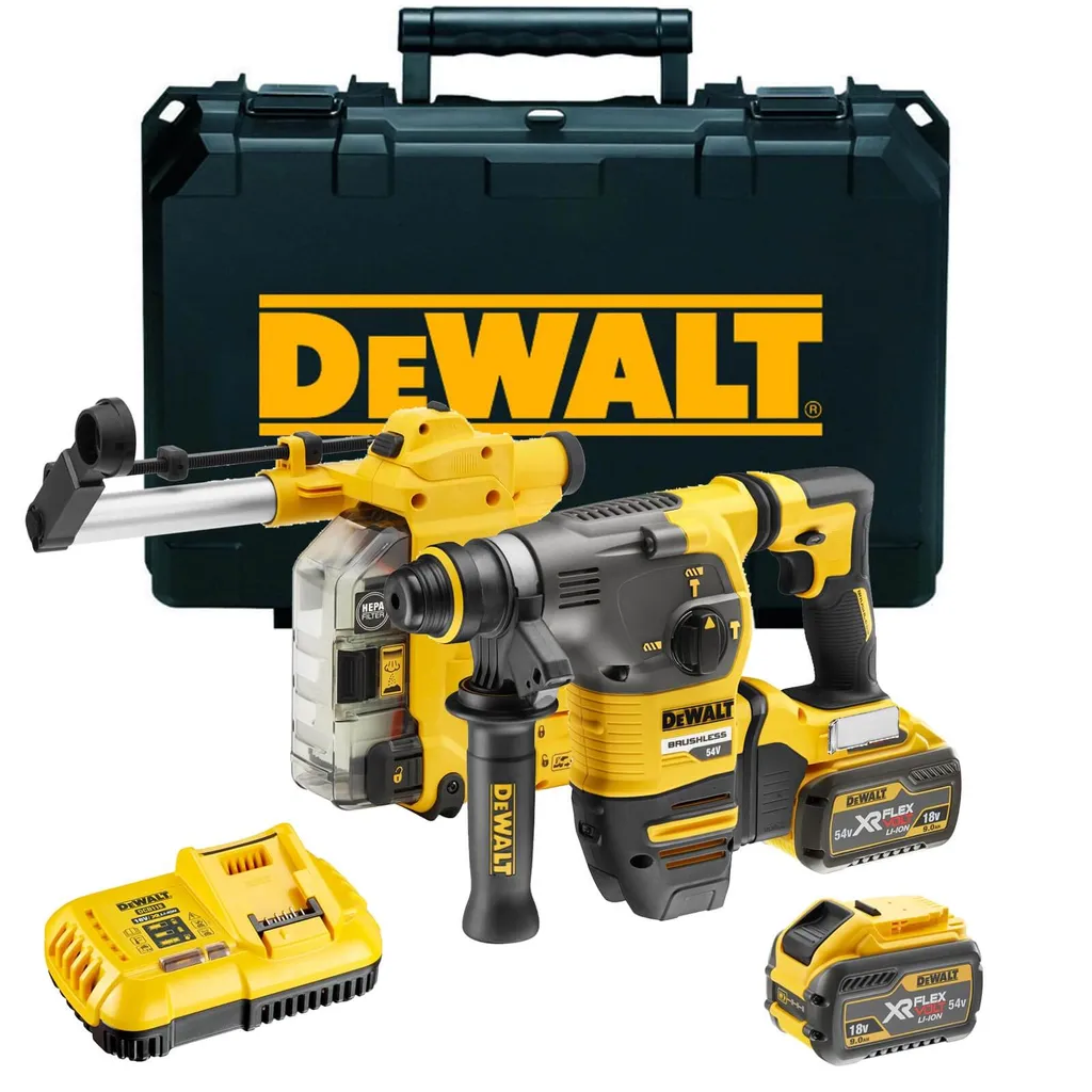 DeWalt Perforateur combiné sans fil DCH335X2-QW | 54 V | SDS-plus | 3,5 J | Flexvolt | Set