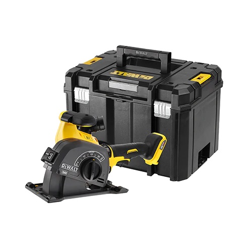 DEWALT Fraiseuse à rainures murale sans fil DCG200NT-XJ 54V 125mm sans batterie ni chargeur en T-STAK